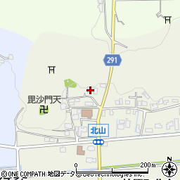 兵庫県丹波市柏原町北山183周辺の地図