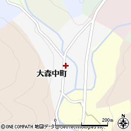 京都府京都市北区大森中町81周辺の地図