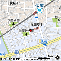 愛知県名古屋市中川区助光1丁目1108周辺の地図