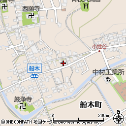 滋賀県近江八幡市船木町1087周辺の地図