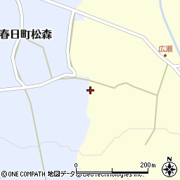 兵庫県丹波市春日町広瀬881周辺の地図