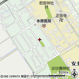 滋賀県近江八幡市安土町常楽寺38-67周辺の地図