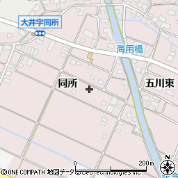 愛知県愛西市大井町同所314周辺の地図