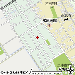 滋賀県近江八幡市安土町常楽寺38-34周辺の地図