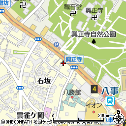 愛知県名古屋市昭和区広路町石坂16-13周辺の地図