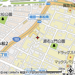 愛知県名古屋市天白区元植田1丁目1405周辺の地図