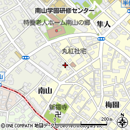愛知県名古屋市昭和区広路町南山77周辺の地図
