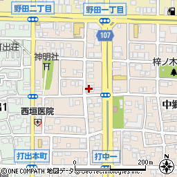 愛知県名古屋市中川区打中1丁目124周辺の地図