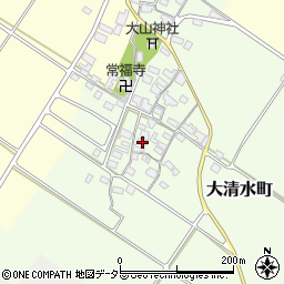 滋賀県東近江市大清水町281周辺の地図