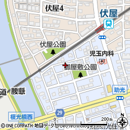 愛知県名古屋市中川区助光1丁目1404周辺の地図