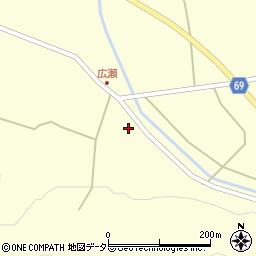 兵庫県丹波市春日町広瀬789周辺の地図