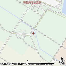 滋賀県東近江市南菩提寺町240周辺の地図