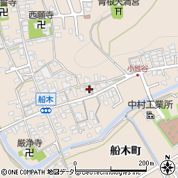 滋賀県近江八幡市船木町1086周辺の地図