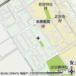 滋賀県近江八幡市安土町常楽寺38-66周辺の地図