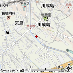 吉田やきそば店周辺の地図