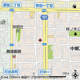 愛知県名古屋市中川区打中1丁目137周辺の地図