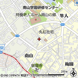 愛知県名古屋市昭和区広路町南山77-1周辺の地図