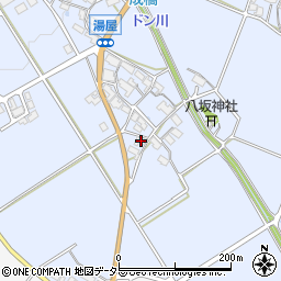 滋賀県東近江市湯屋町1089周辺の地図