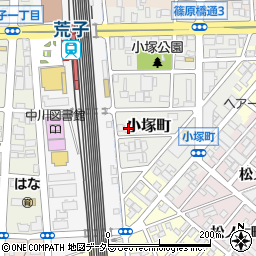 荒木自動車板金周辺の地図