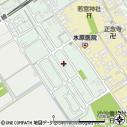滋賀県近江八幡市安土町常楽寺38-36周辺の地図