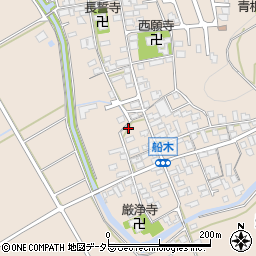 滋賀県近江八幡市船木町1031周辺の地図