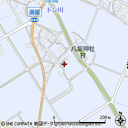 滋賀県東近江市湯屋町1097周辺の地図