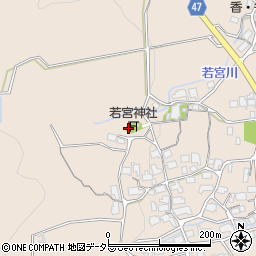 滋賀県大津市伊香立生津町288周辺の地図