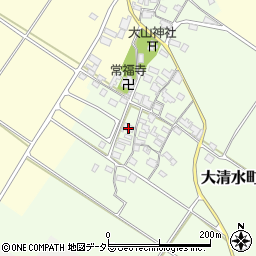 滋賀県東近江市大清水町285周辺の地図