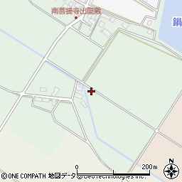 滋賀県東近江市南菩提寺町921周辺の地図