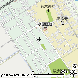 滋賀県近江八幡市安土町常楽寺38-65周辺の地図