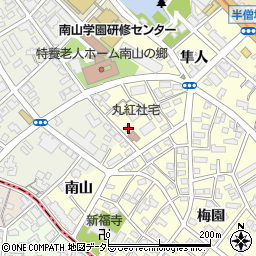 愛知県名古屋市昭和区広路町南山78-1周辺の地図