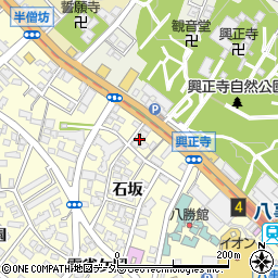 愛知県名古屋市昭和区広路町石坂55-1周辺の地図