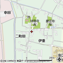 愛知県愛西市西條町伊重81周辺の地図