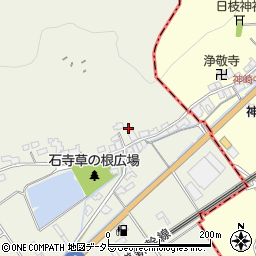 滋賀県近江八幡市安土町石寺223周辺の地図