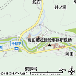 豊田市保健所東加茂周辺の地図