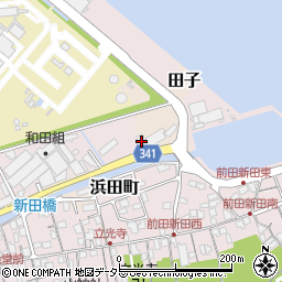 市川倉庫周辺の地図