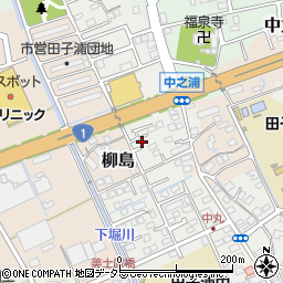 静岡県富士市中丸348周辺の地図