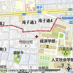 丸八寿司 本店周辺の地図