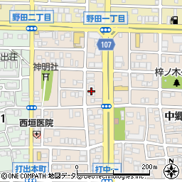 愛知県名古屋市中川区打中1丁目127周辺の地図