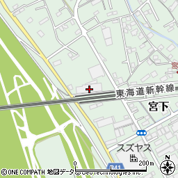 静岡県富士市宮下136周辺の地図