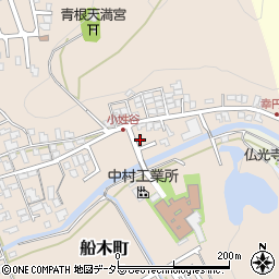 滋賀県近江八幡市船木町1117-5周辺の地図