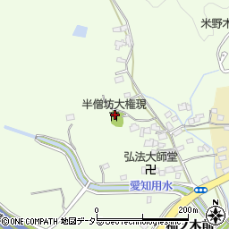愛知県日進市米野木町北山50周辺の地図