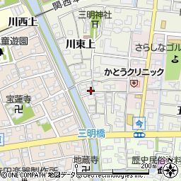 愛知県海部郡蟹江町今川東上48周辺の地図