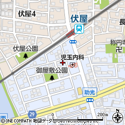 愛知県名古屋市中川区助光1丁目1111周辺の地図