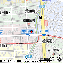 東海労働金庫　名古屋東支店周辺の地図