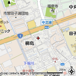 静岡県富士市中丸349周辺の地図
