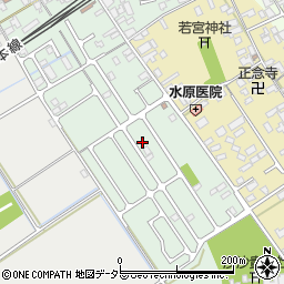滋賀県近江八幡市安土町常楽寺38-37周辺の地図