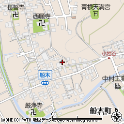 滋賀県近江八幡市船木町1047周辺の地図