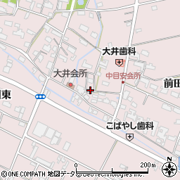 愛知県愛西市大井町浦田面690周辺の地図