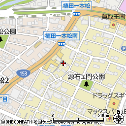 愛知県名古屋市天白区元植田1丁目1401周辺の地図